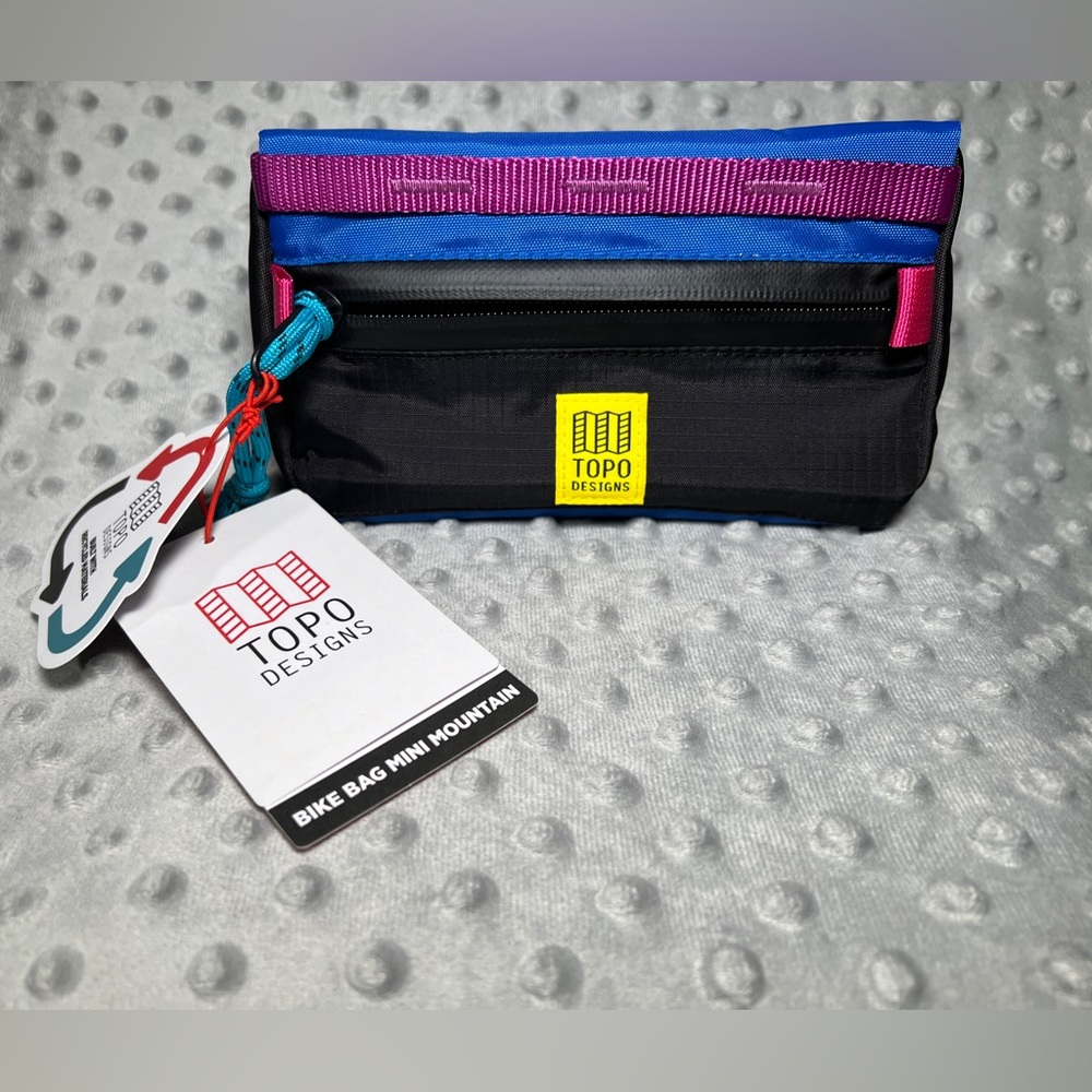 Topo Designs Bike Bag Mini - Mountain NWT Retired Colorway MTB Handlebar Bag